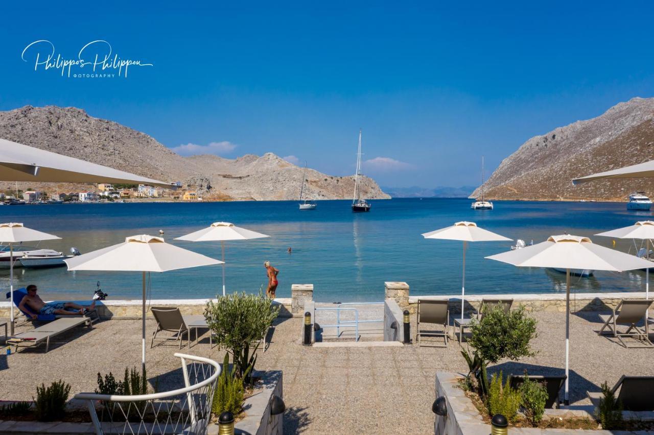 Pedi Beach Hotel Symi Exterior foto