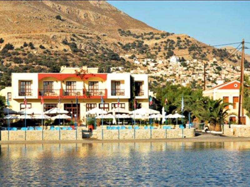 Pedi Beach Hotel Symi Exterior foto